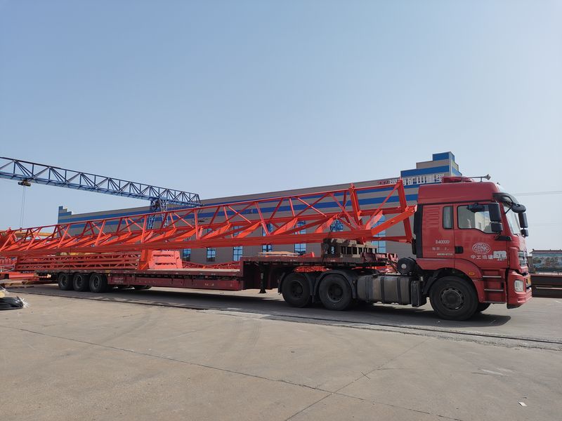 電動葫蘆門式起重機  MH10t—25m 制作完成，發(fā)往陜西榆林交付客戶使用